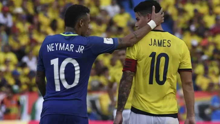 Comisionado de la MLS envía una advertencia a Neymar y James Rodríguez