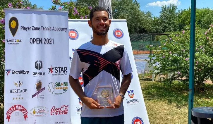 Dominicano Nick Hardt ganó en Serbia su primer torneo M25