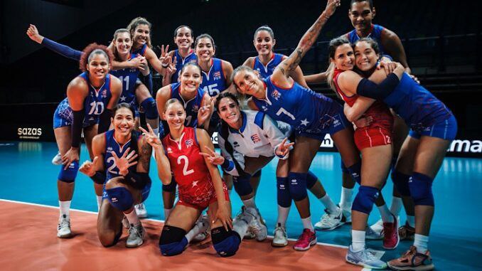 Puerto Rico sumó su primer triunfo en el Mundial de voleibol