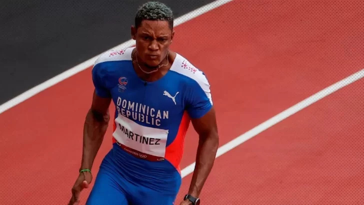 Yancarlos Martínez logra el cuarto lugar en los 200 metros