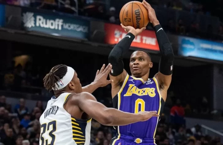 Lakers no acepta propuesta de Indiana y aún siguen con Westbrook