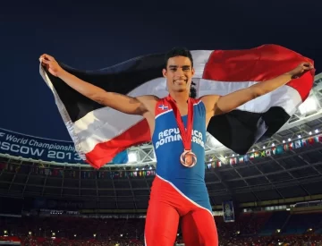 Luguelín Santos: el atleta nacido en Dominicana más popular en Wikipedia