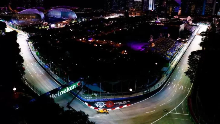 Cancelaron el Gran Premio de Singapur 2021 por el covid-19
