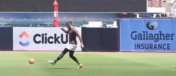 Fernando Tatis Jr. se cae jugando fútbol (+Videos)