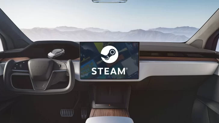 Elon Musk quiere que los títulos de Steam se puedan jugar en sus vehículos Tesla