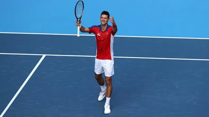 Djokovic inició su camino al oro con un triunfo