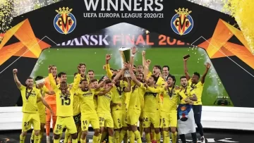 Villarreal venció al Manchester United y es campeón de la Uefa Europa League