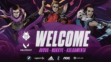 G2 Esports ficha a Nukkye, AvovA’ y Koldamenta