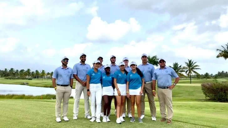 Selección Dominicana de golf inicia el Caribbean Amateur Championship