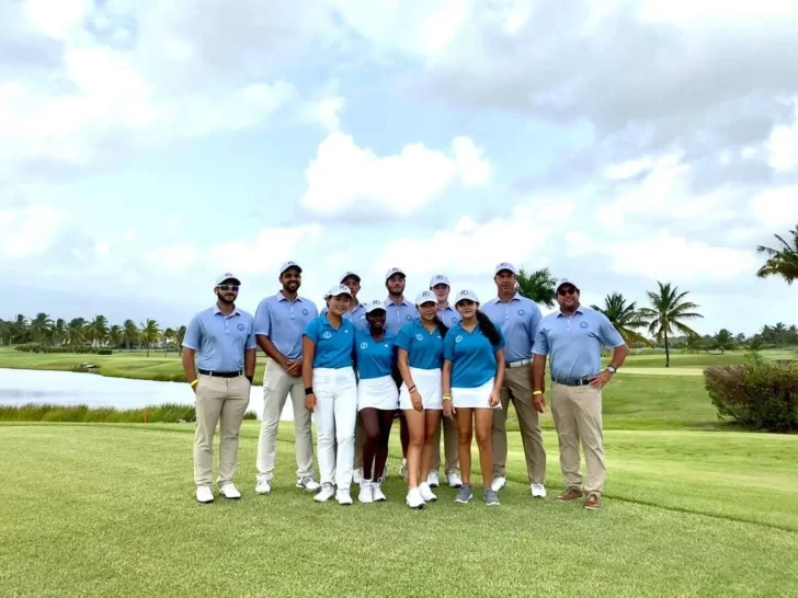 Selección Dominicana de golf inicia el Caribbean Amateur Championship