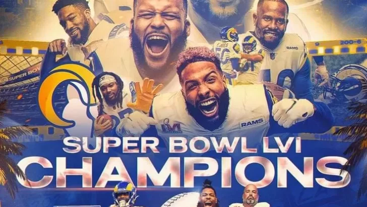 Los Angeles Rams se proclaman CAMPEONES del Super Bowl 2022