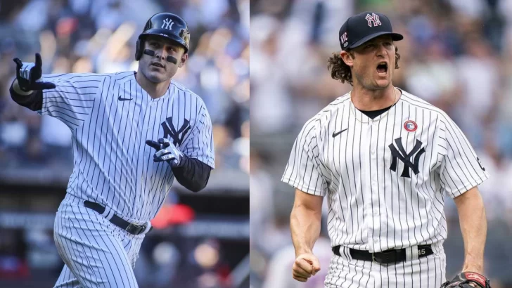 Cole y Rizzo dan primera victoria a los Yankees de New York