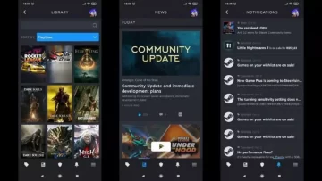 Steam rediseña su app para Android e iOS y los usuarios festejan