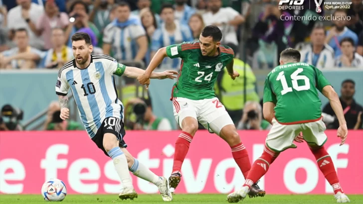 Messi lleva a Argentina a la victoria ante México que aún sigue viva