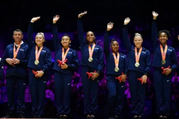 Estados Unidos vuelve a brillar con gimnasia femenina en campeonatos mundiales por equipos