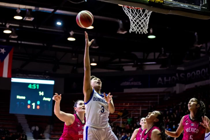 FIBA: Dominicana va por el tercer lugar del CentroBasket Femenino