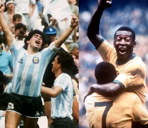 Pelé vs Maradona nunca debió ser debate