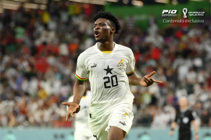Ghana triunfó en otro partidazo y eliminó a Corea del Sur