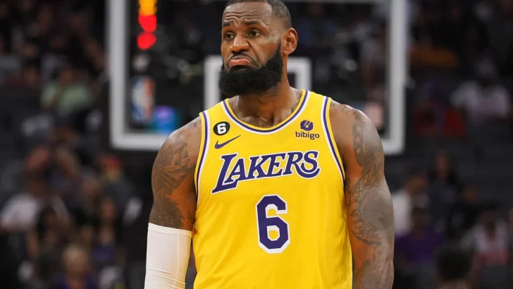 LeBron James ausente en Lakers, ¿Está en el mundial de Qatar?
