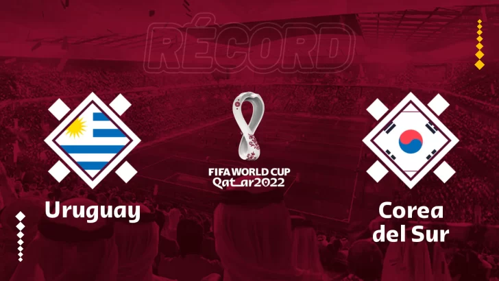 Uruguay vs Corea del Sur, Mundial 2022 en vivo: previa, horario y TV online del partido de hoy