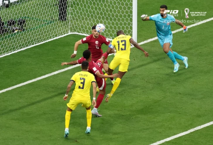 Ecuador venció a Qatar en el partido inaugural del Mundial 2022