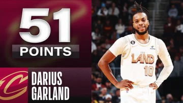 Darius Garland y su primer juego de 50 puntos