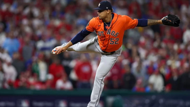 Dominicano Bryan Abreu fue la inesperada revelación del bullpen de los Astros
