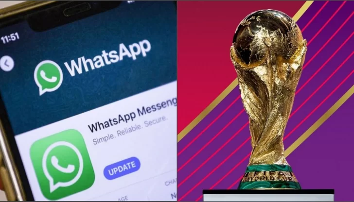 Según Whatsapp, la app colapsó durante la Final de Qatar 2022