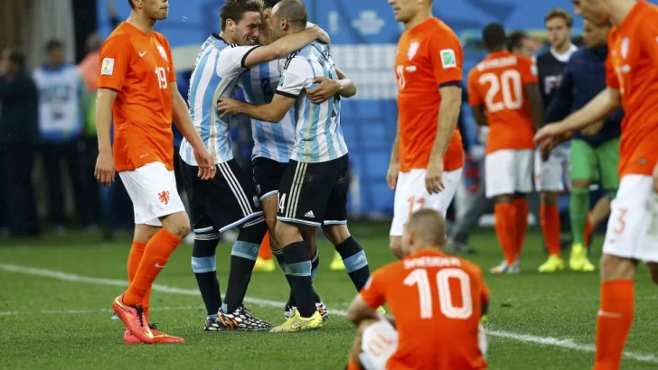 Argentina y Países Bajos reviven un clásico en los mundiales de Fútbol