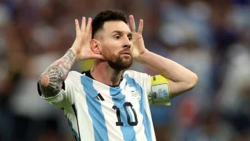 Messi y el espíritu de Maradona dentro suyo en el momento indicado
