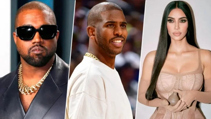 ¡El reperpero! Kanye West acusa a Chris Paul de encontrarlo enredado en la cama con Kim Kardashian