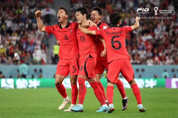 Corea del Sur hizo el milagro: vence a Portugal y clasifica a los octavos