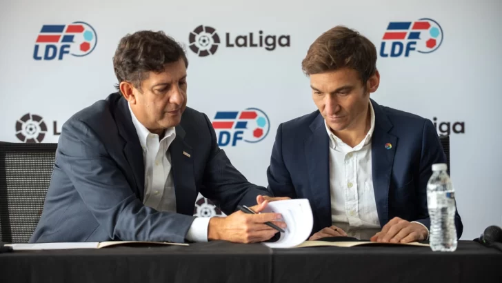 LaLiga y La Liga Dominicana de Fútbol renovaron su acuerdo de colaboración