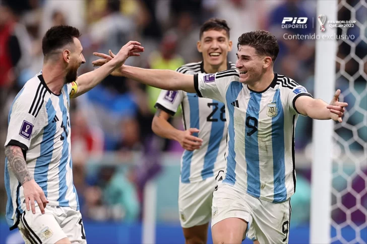 Argentina vapuleó a Croacia y alcanzó la gran final de Qatar 2022
