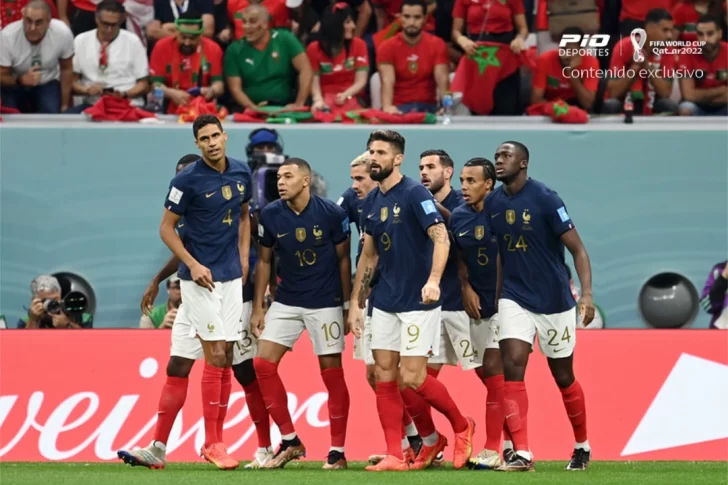 Francia tuvo apuros contra Marruecos, pero venció y estará en la final