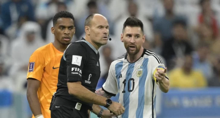 FIFA no tendrá más en cuenta en Qatar al árbitro de Argentina – Países Bajos