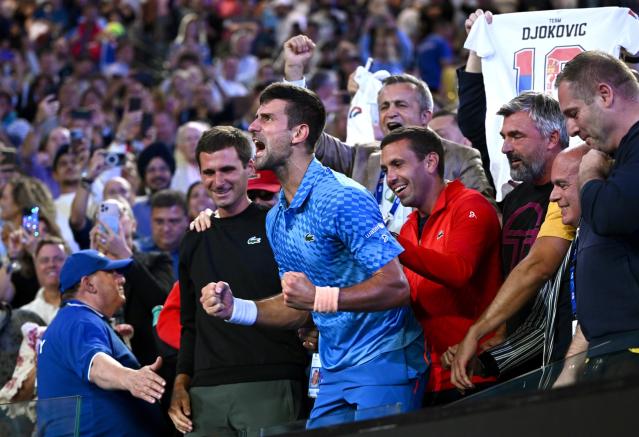 Djokovic ganó el Australia Open con un desgarro de tres centímetros